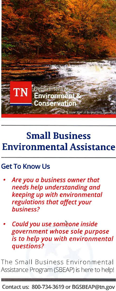 Tennessee brochure